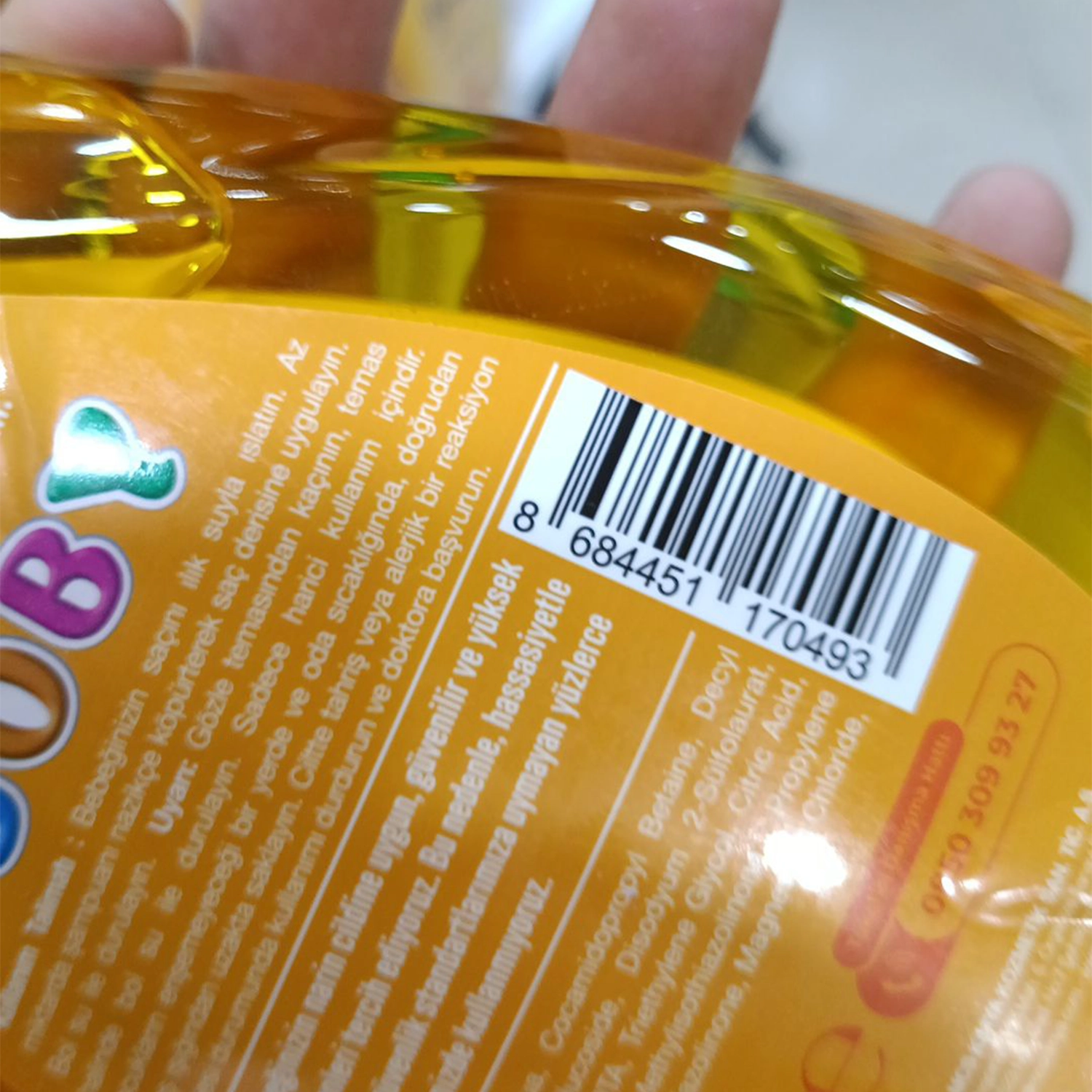 شامپو سر و بدن Boby بوبی 750ml — تصویر ۳
