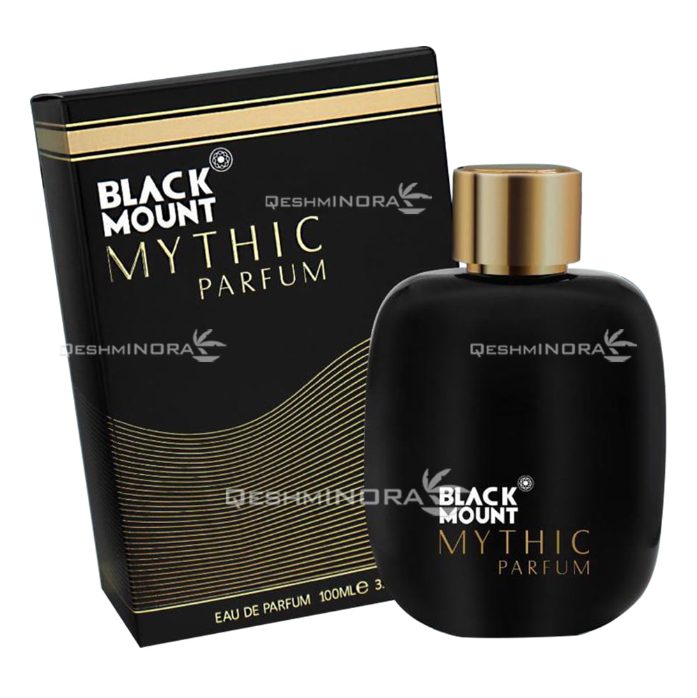 ادکلن بلک مونت مایتیک پارفوم اسنسیا Essencia Black Mount Mythic Parfum (مون بلان لجند پارفوم Mont Blanc Legend Parfum) — تصویر ۲