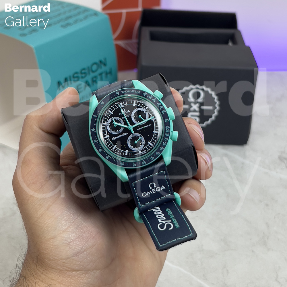 ساعت مچی امگا سواچ Omega Swatch Mission On EARTH-POLAR LIGHTS — تصویر ۷
