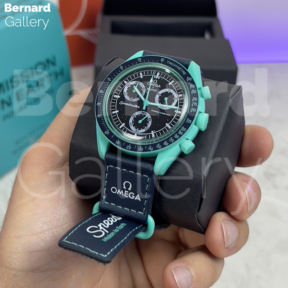 ساعت مچی امگا سواچ Omega Swatch Mission On EARTH-POLAR LIGHTS — تصویر ۶