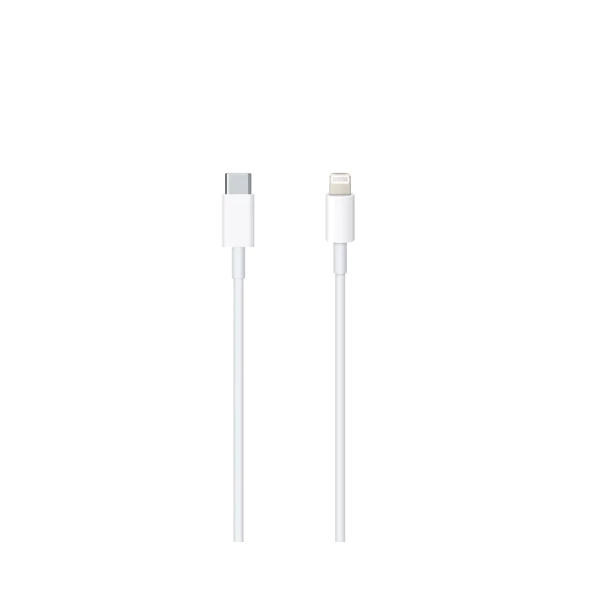 کابل شارژر اورجینال اپل Lightning به Type-C طول 1 متر