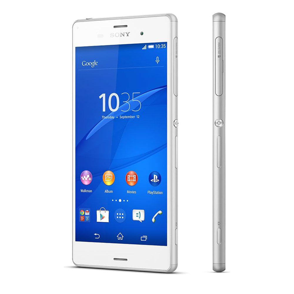 گوشی موبایل سونی Xperia Z3 Dual دو سیم کارت آکبند رنگ سفید حافظه داخلی 16 گیگابایت رم 3 گیگابایت