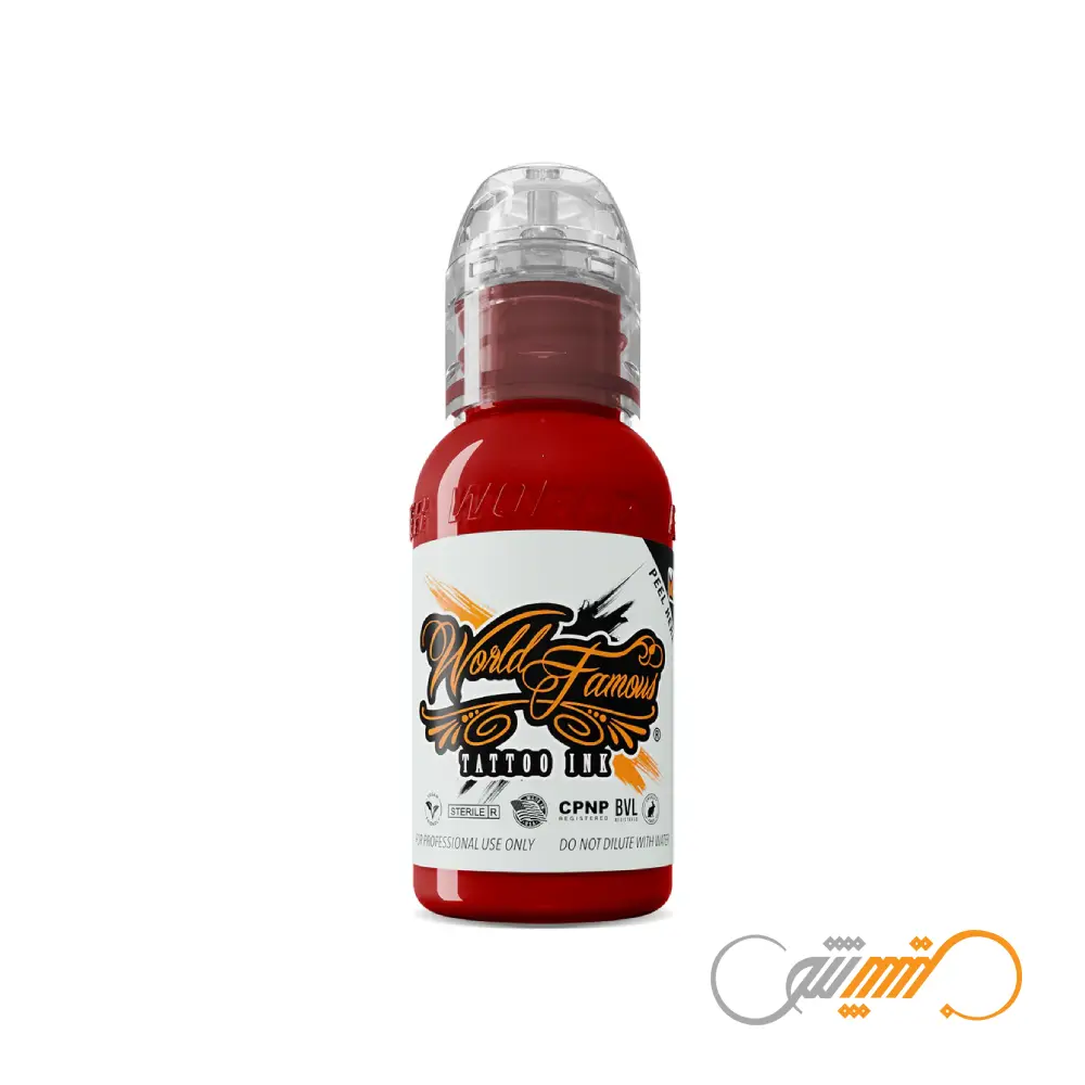 رنگ تتو وردفیمس بیگ اپل Big Apple Red — تصویر ۵