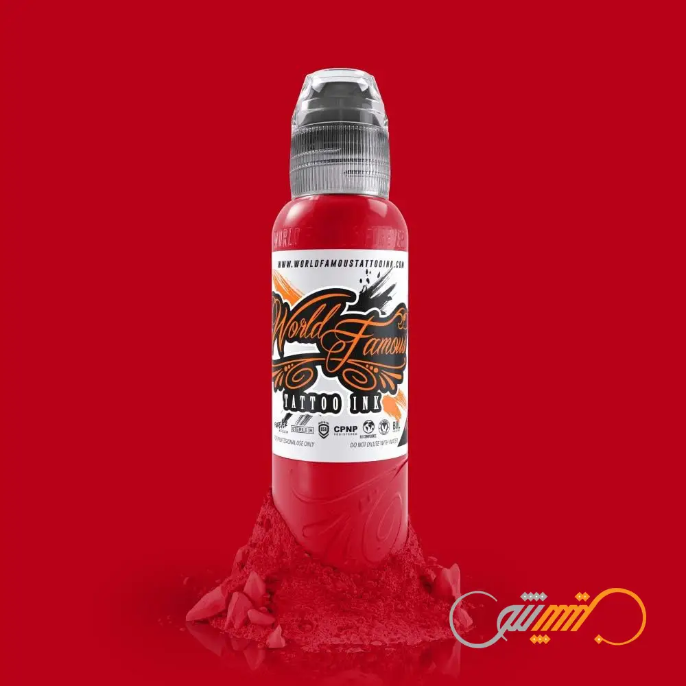 رنگ تتو وردفیمس بیگ اپل Big Apple Red — تصویر ۳