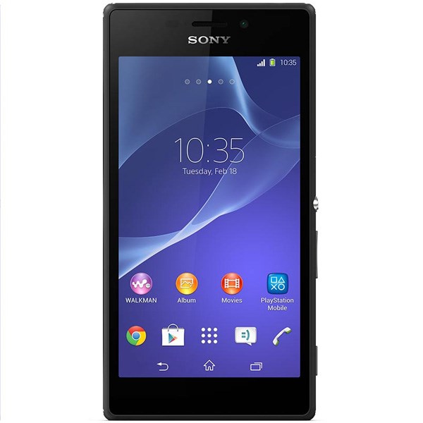 گوشی موبایل سونی Xperia M2 Dual آکبند رنگ مشکی حافظه داخلی 8 گیگابایت رم 1 گیگابایت