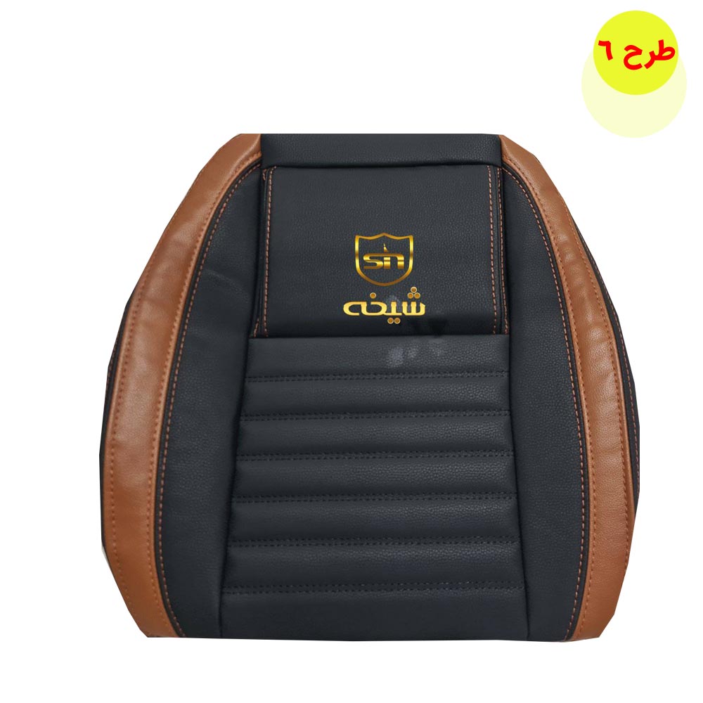 روکش صندلی چرم کربن پژو 207 طرح دیسک دار — تصویر ۶