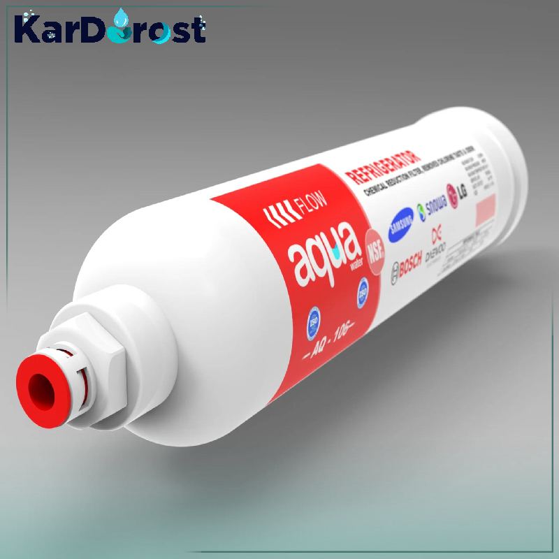 فیلتر بیرونی تصفیه آب یخچال ساید Aqua — تصویر ۲