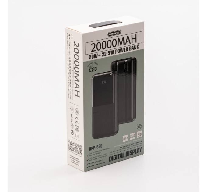 پاور بانک ریمکس مدل RPP-680 — تصویر ۲