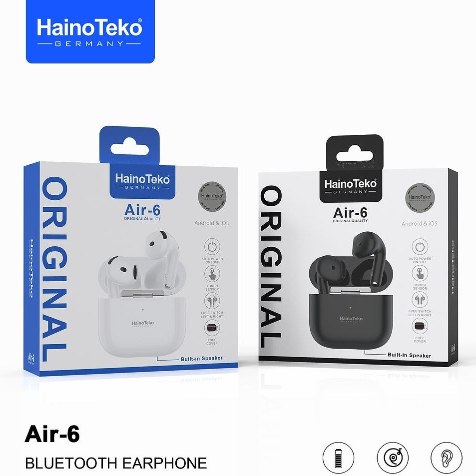 هدفون بی سیم هاینو تکو مدل Air 6 — تصویر ۳