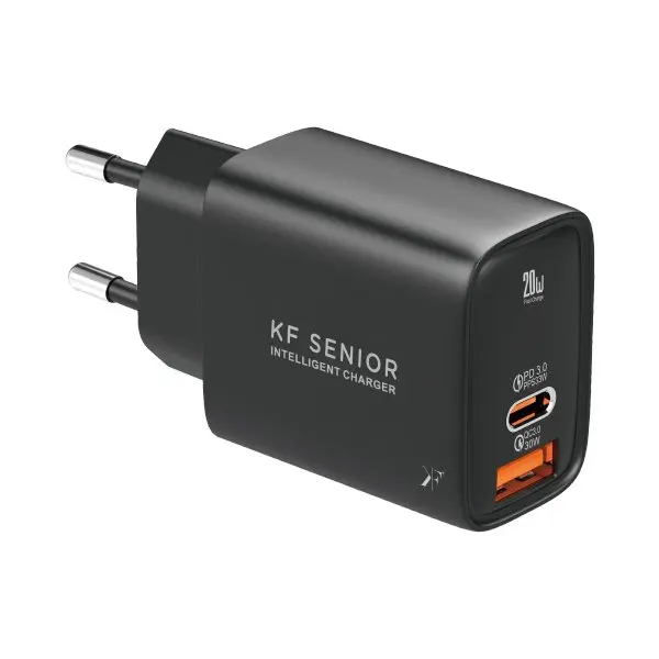 شارژر دیواری 20 وات کی اف سنیور مدل TH-120