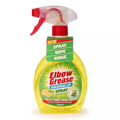 اسپری ظرفشویی البو گریس Elbow Grease با رایحه لیمو حجم 500 میلی لیتر