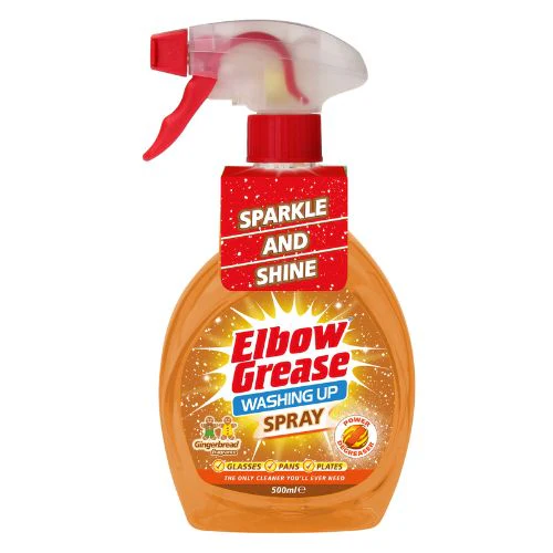 اسپری ظرفشویی البو گریس Elbow Grease با رایحه زنجبیلی حجم 500 میلی لیتر