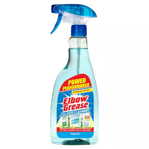 اسپری شیشه پاک کن البو گریس Elbow Grease حاوی سرکه حجم 500 میلی لیتر — تصویر ۲