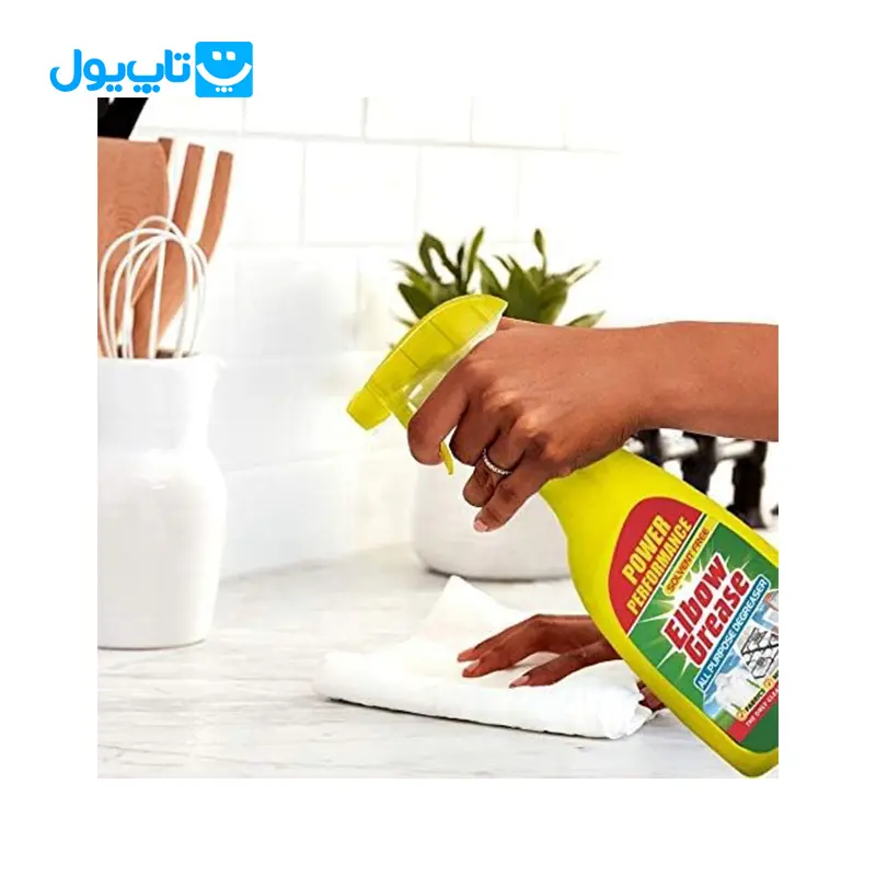 اسپری پاک کننده چربی چند منظوره البو گریس Elbow Grease با رایحه لیمو حجم 500 میلی لیتر — تصویر ۵