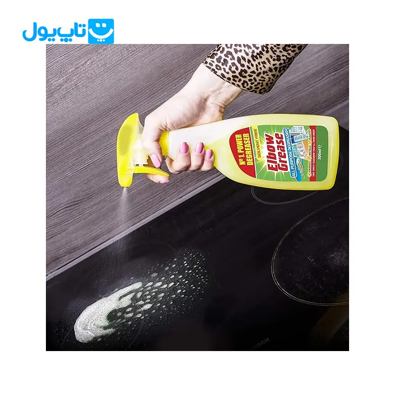 اسپری پاک کننده چربی چند منظوره البو گریس Elbow Grease با رایحه لیمو حجم 500 میلی لیتر — تصویر ۶