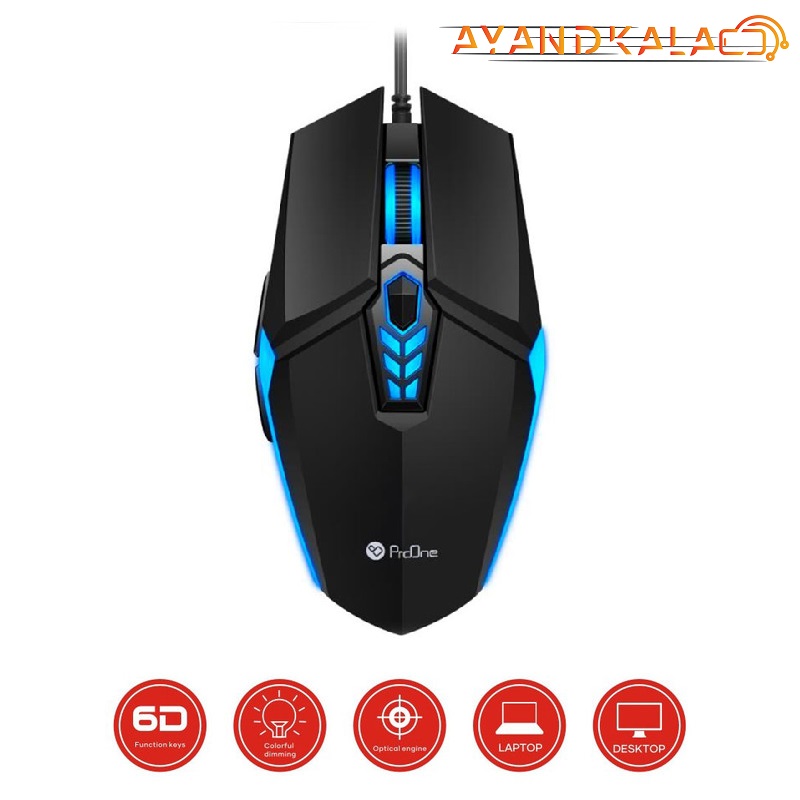 ماوس گیمینگ پرووان PMG10 کد 5301 — تصویر ۶