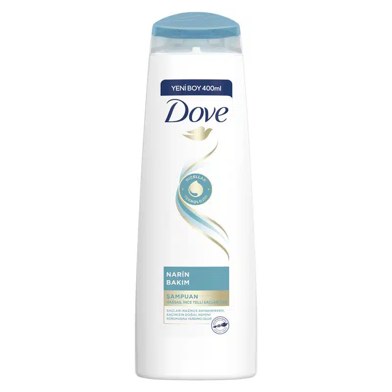 شامپو داو DOVE مناسب موهای نازک و حساس حجم 400 میل — تصویر ۲