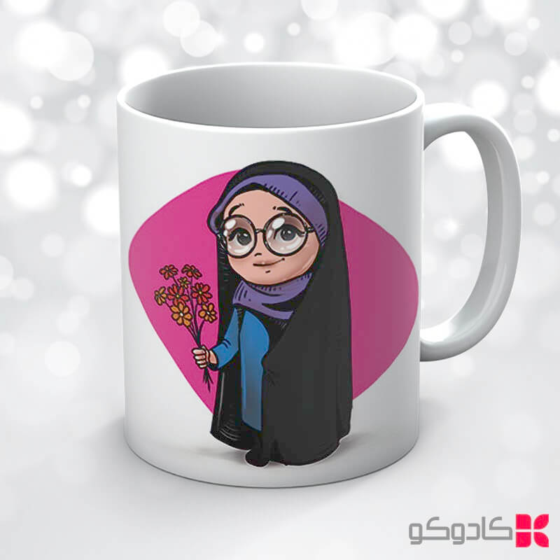 ماگ روز دختر کد 18019 — تصویر ۳