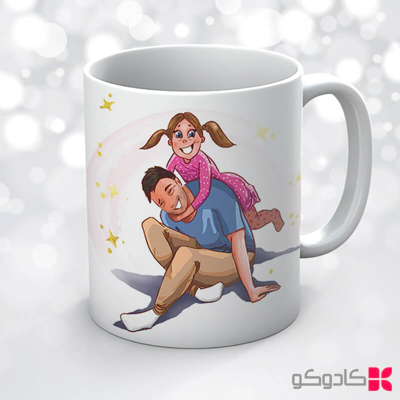 ماگ روز دختر کد 18008 — تصویر ۳