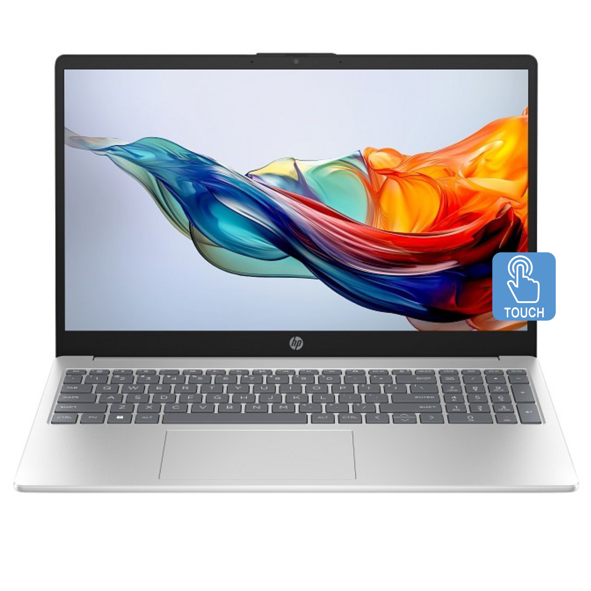 لپ تاپ 15.6 اینچی اچ‌ پی مدل fd0150wm-Core 5 120U-8GB DDR4-512GB SSD-IPS FHD Touch — تصویر ۲