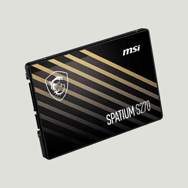اس اس دی اینترنال SATA3 2.5 ام اس ای مدل S270 SPATIUM ظرفیت 960 گیگابایت — تصویر ۴