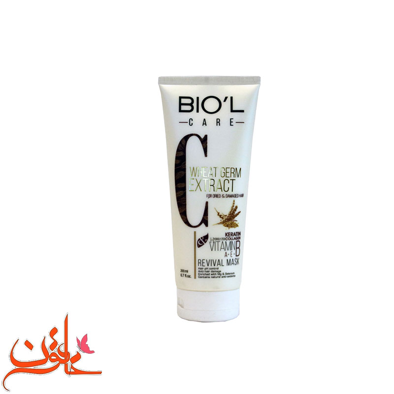 ماسک موی بیول عصاره جوانه گندم حجم200میل — تصویر ۲