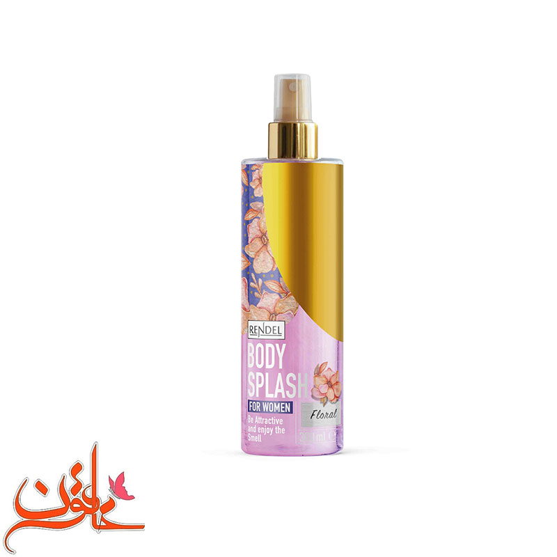 بادى اسپلش زنانه رندل شاين دار مدل FLORAL حجم 300 میلی لیتر — تصویر ۲