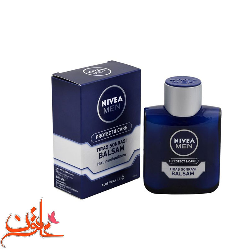 افترشیو بالم کرمی نیوا من مدل پروتکت اند کر آلوئه ورا Protect & Care حجم 100 میل