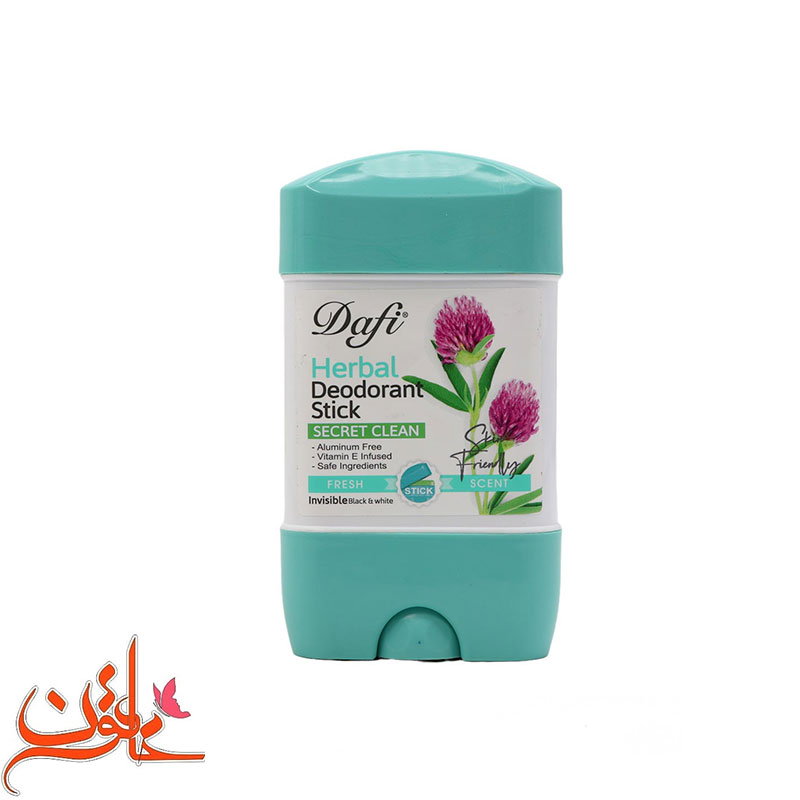 دئودورانت استیکی صابونی دافی مدل SECRET CLEAN حجم 50 میلی لیتر — تصویر ۲