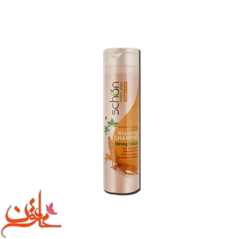 شامپو موی سر کراتین و جینسینگ شون حجم 400 میلی لیتر