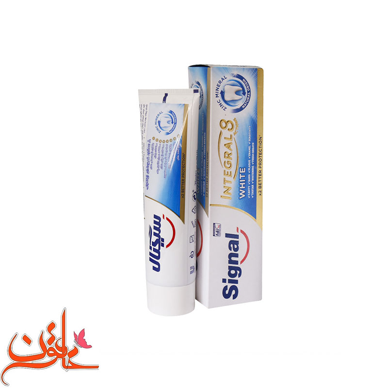 خمیردندان سیگنال اینتگرال 8 وایت حجم 75 میلی لیتر — تصویر ۲