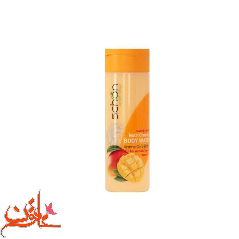 شامپو بدن شون مدل شیر و انبه حجم 300 میلی لیتر — تصویر ۲