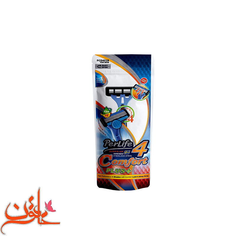 خودتراش چهار لبه Comfort4 بسته 1عددی — تصویر ۲