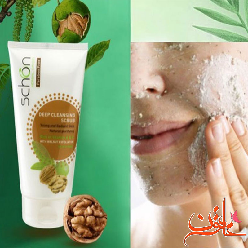 اسکراب لایه بردار شون با عصاره گردو حجم 150 میلی لیتر — تصویر ۳