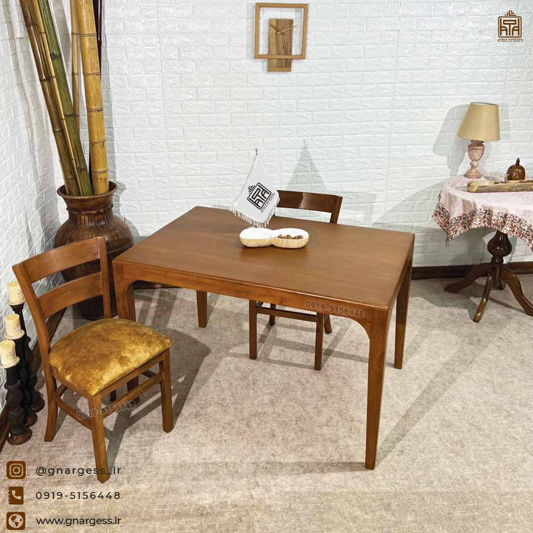 میز غذا خوری و میز ناهارخوری چوبی اسپرسان جدید — تصویر ۳