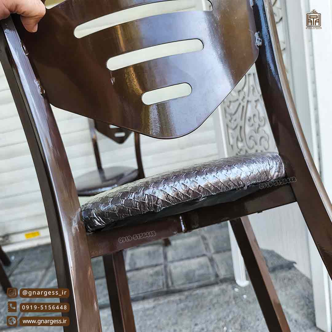 صندلی کانتر و اپن فلزی آهنین مدل اسکای بادوام — تصویر ۵