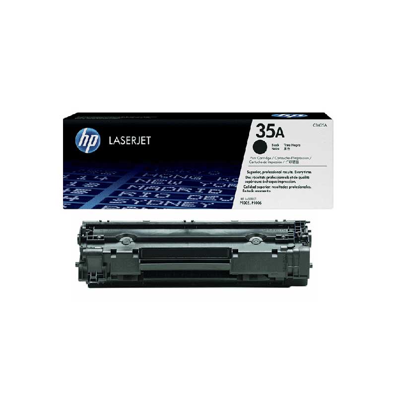 تونر اچ پی مدل 35 A ا HP 35A Black Toner کد 5748