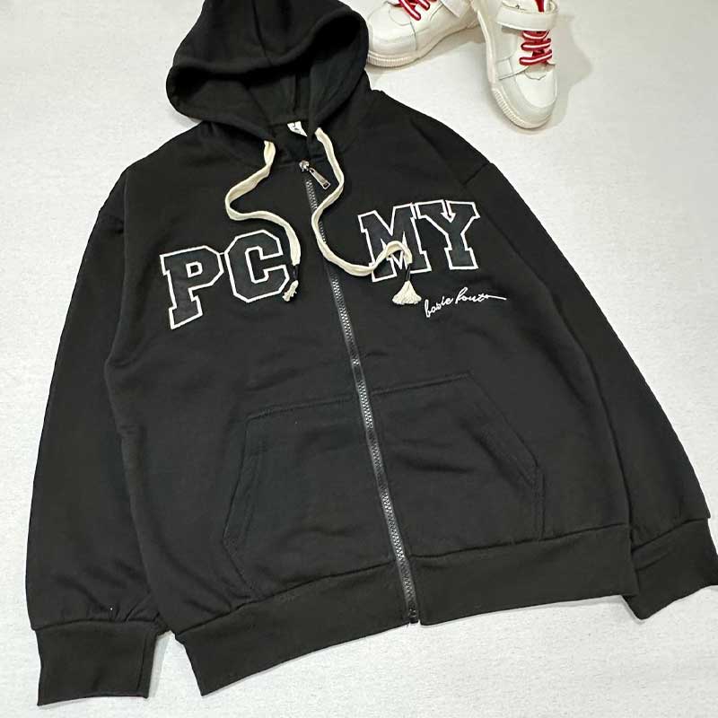 سویشرت پسرانه داخل لاینر دار مشکی وارداتی PC MY