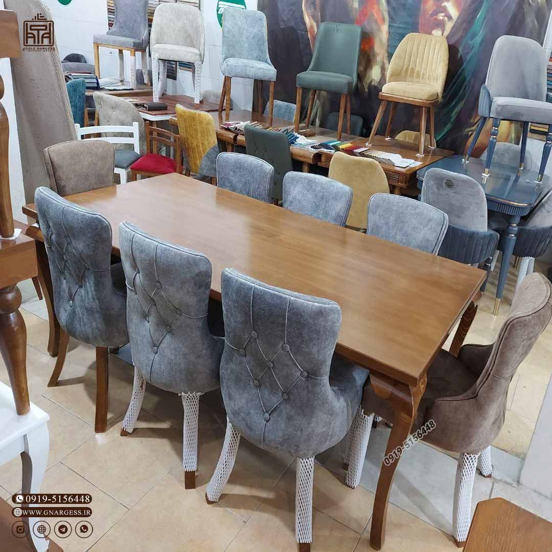 صندلی چوبی ناهارخوری چستر مبلی — تصویر ۴