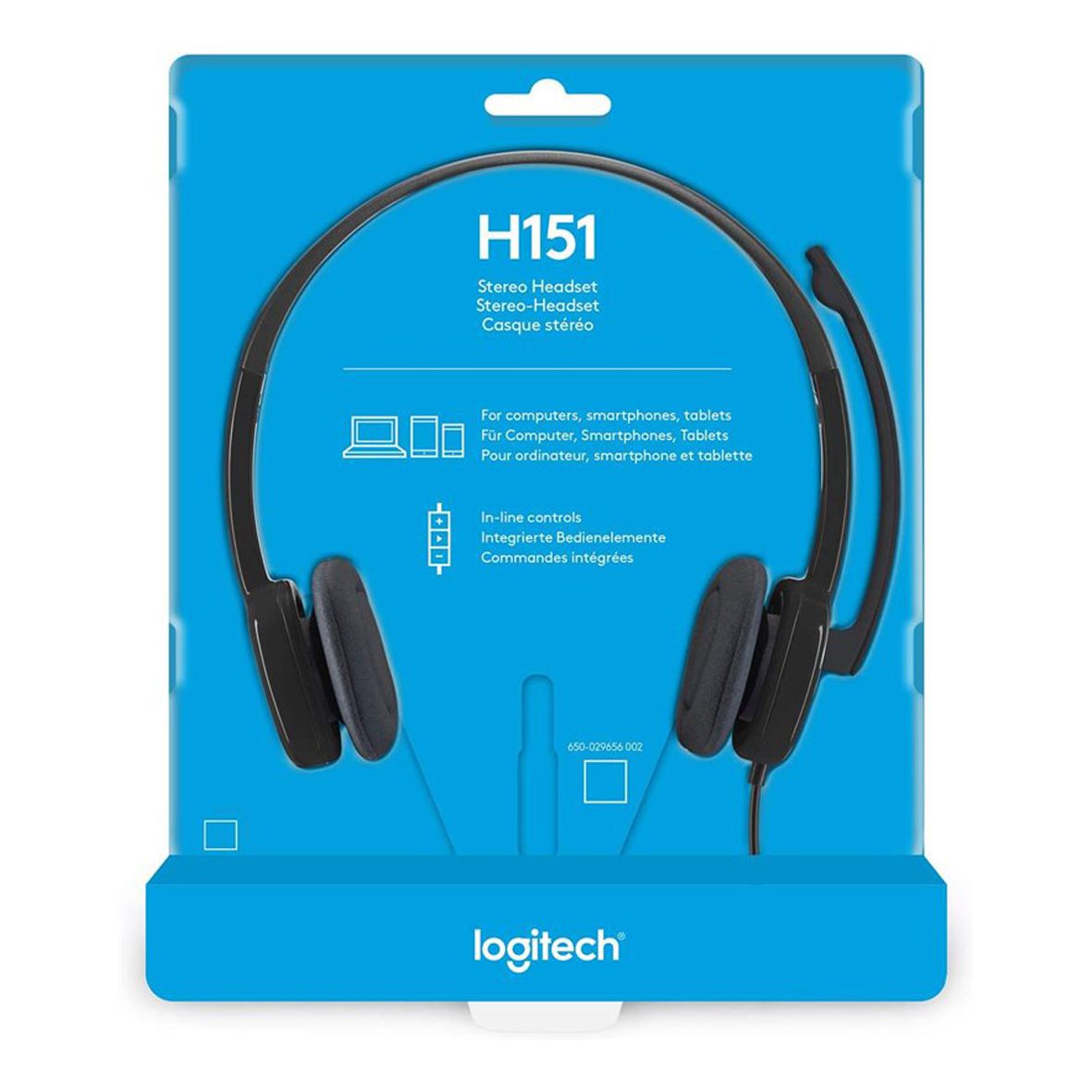 هدفون لاجیتک مدل H151 ا Logitech H151 Headphone کد 6338