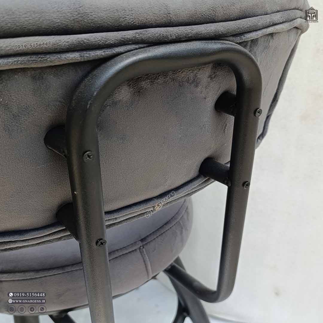صندلی جدید فلزی طرح مبلی ویرا پایه کونیک — تصویر ۴