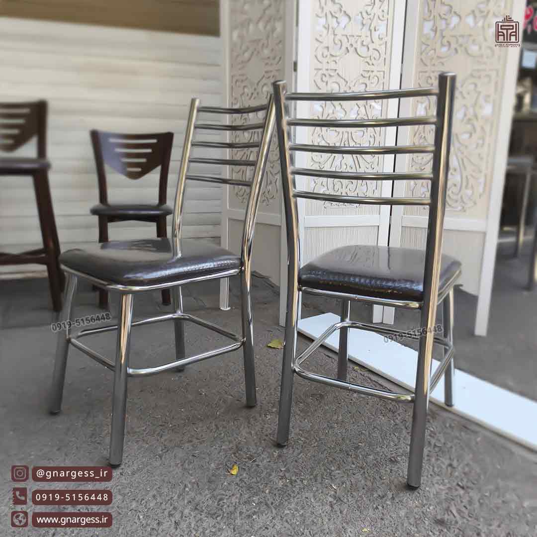 فروش صندلی آروند مدل مهسا فلزی(پخش بصورت تک و عمده) — تصویر ۳
