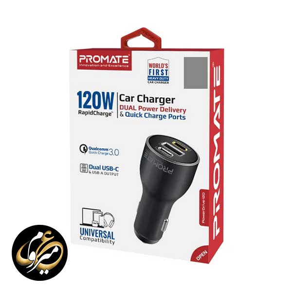 شارژر فندکی پرومیت مدل Promate POWERDRIVE-120 — تصویر ۳