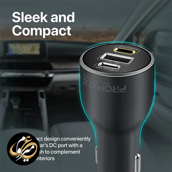 شارژر فندکی پرومیت مدل Promate POWERDRIVE-120 — تصویر ۴