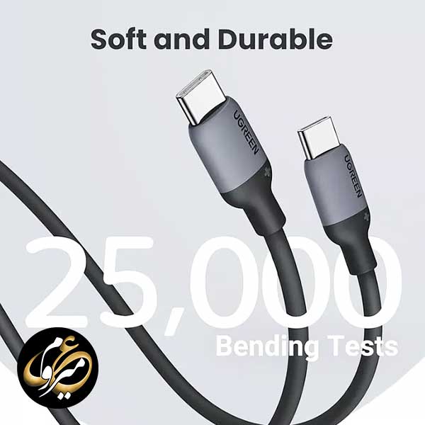 کابل USB-C به USB-C یوگرین 1 متری مدل Ugreen US563 — تصویر ۵