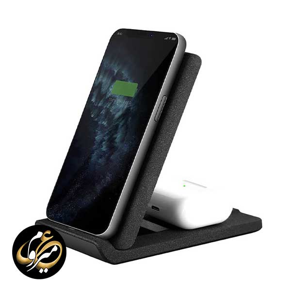 شارژر وایرلس یونیک مدل Uniq Vertex Duo — تصویر ۲
