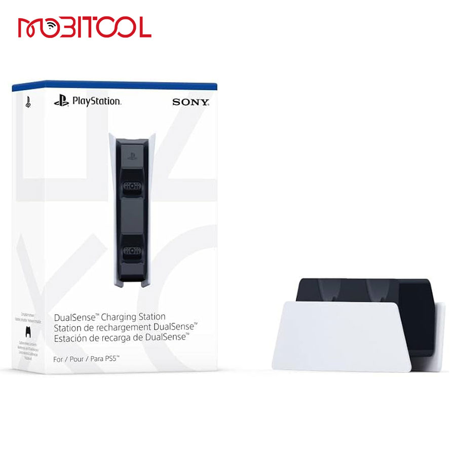 پایه شارژر دسته پلی استیشن 5 سونی – اصلی PlayStation 5 DualSense Charging Station CFI-ZDS1 — تصویر ۶