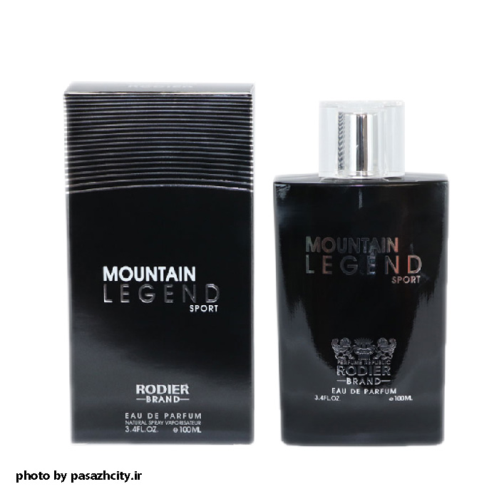 عطر مردانه رودیر مدل MOUNTAIN LEGEND SPORT حجم 100 میل — تصویر ۳