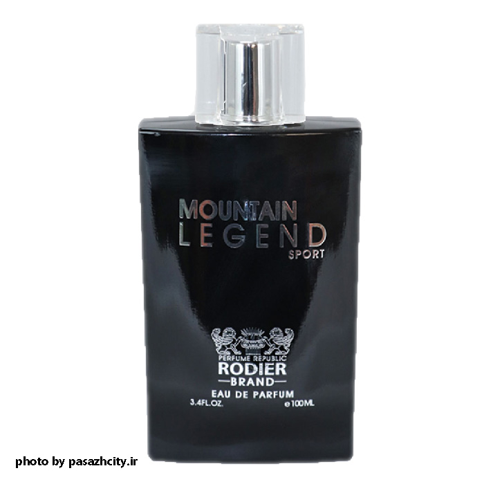 عطر مردانه رودیر مدل MOUNTAIN LEGEND SPORT حجم 100 میل — تصویر ۲