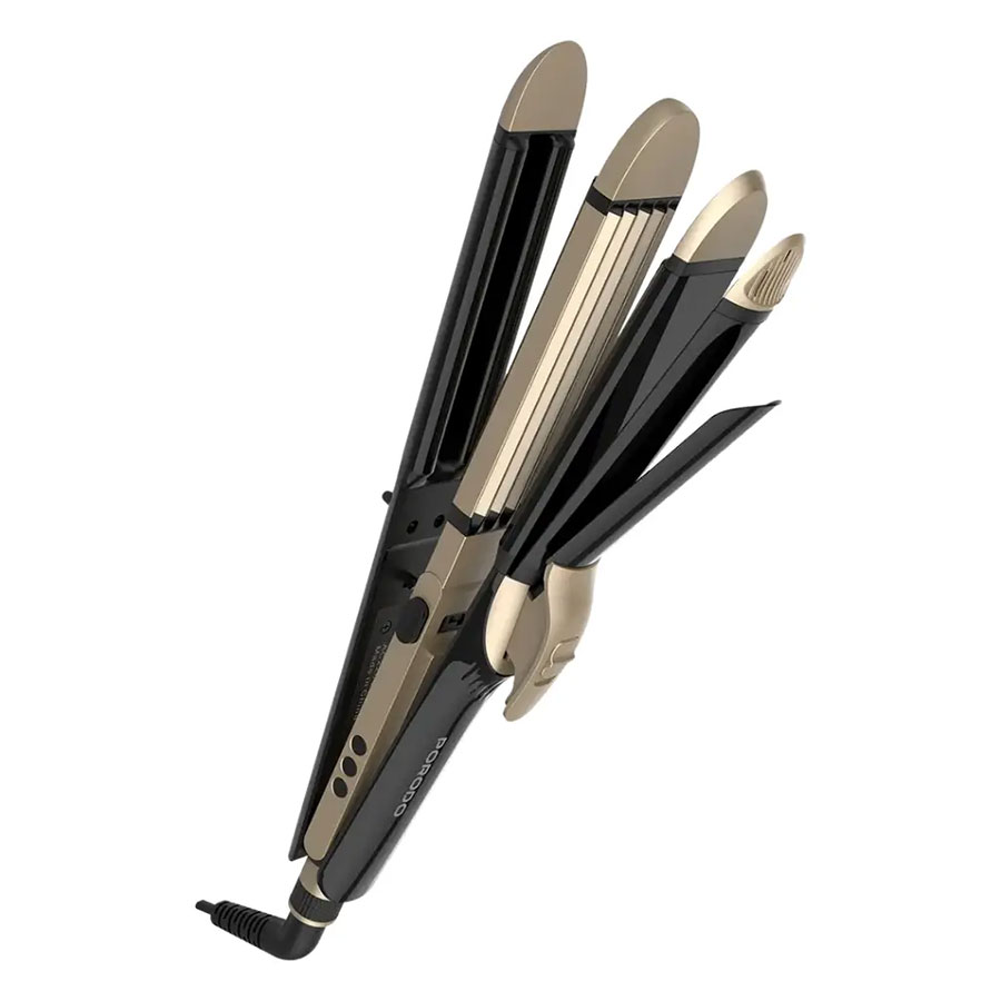 اتو مو و حالت دهنده‌ 4 کاره پرودو Porodo 4 Style Hair Iron LFST109‏
